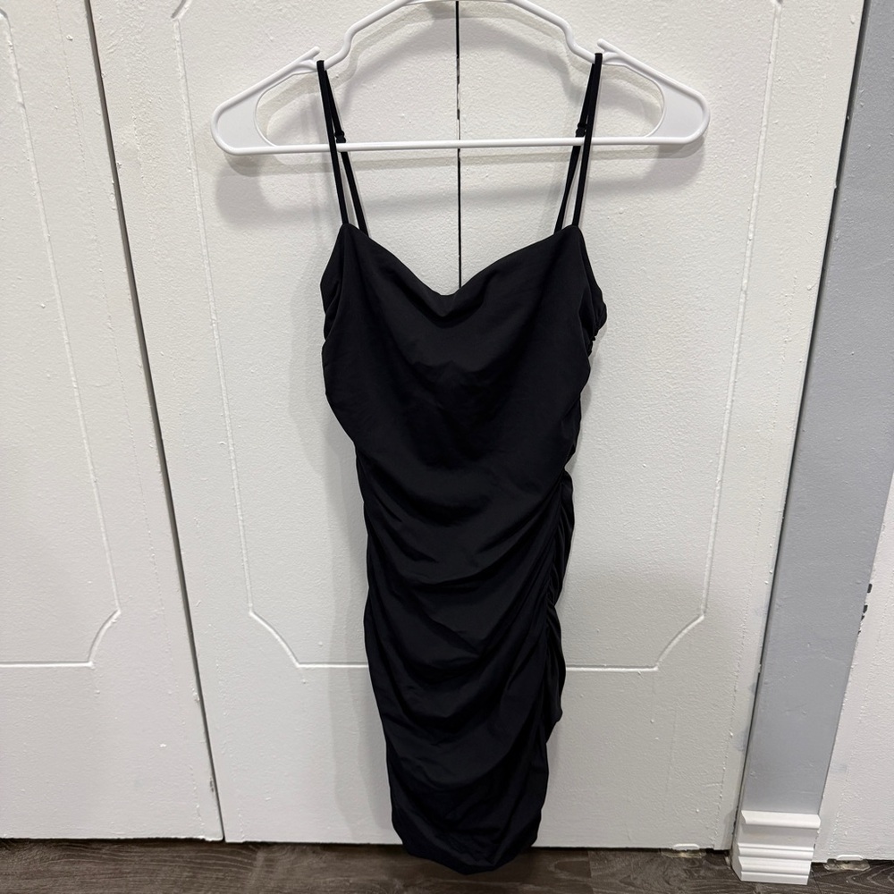 Aritzia Babaton Black Mini Dress